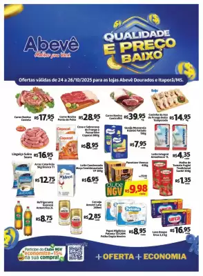 Catálogo Abevê Supermercados (válido até 26-10)