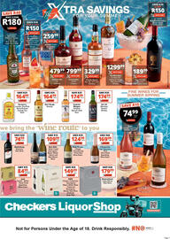 Checkers Liquor Shop catalogue Page 1