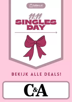 C&A Singles Day (geldig t/m 11-11)