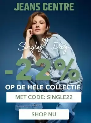 Jeans Centre Singles Day (geldig t/m 11-11)