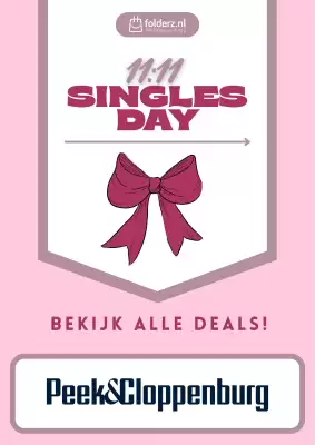 Peek & Cloppenburg Singles Day (geldig t/m 11-11)