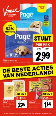 Vomar Voordeelmarkt folder (geldig t/m 1-11)