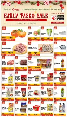 Seafood City Supermarket weekly ad (valid until 30-10)