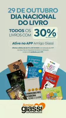 Encarte Giassi Supermercados (válido até 30-10)