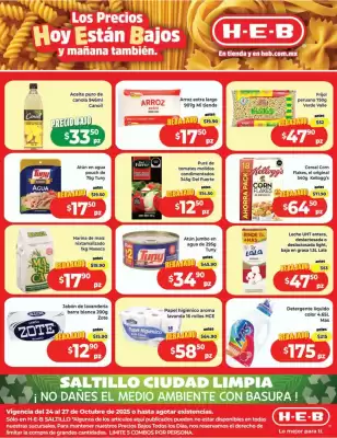 Folleto HEB (válido hasta 27-10)