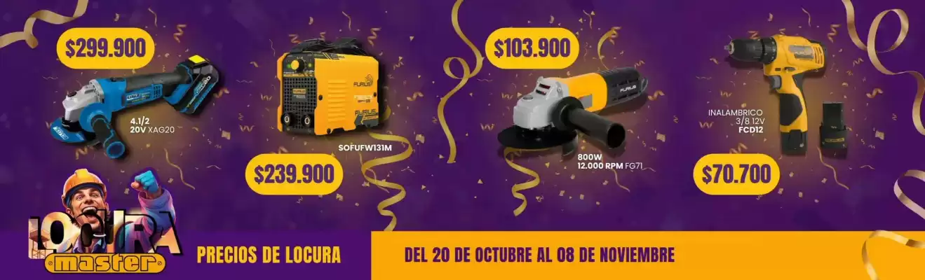 Catálogo Ferretería Master (válido hasta 8-11)