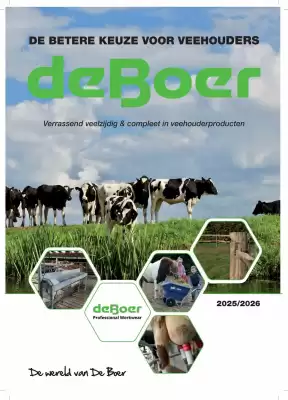 De Boer Drachten folder (geldig t/m 31-03)