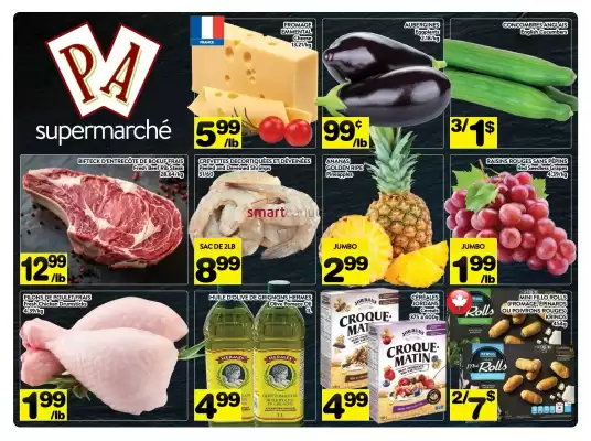 Supermarché PA flyer