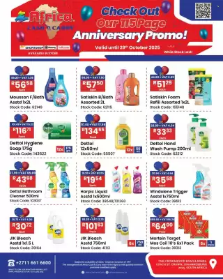 Africa Cash and Carry catalogue (valid until 29-10)