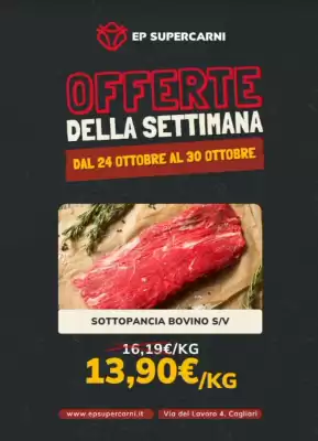 Volantino EP Supercarni (valido fino al 30-10)
