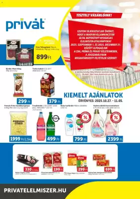 PRIVÁT akciós újság (érvényes eddig: 5-11)