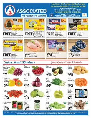 Associated weekly ad (valid until 30-10)