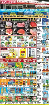 Pioneer Supermarkets weekly ad (valid until 30-10)