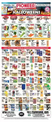 Pioneer Supermarkets weekly ad (valid until 30-10)
