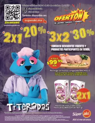 Folleto Super Aki (válido hasta 25-10)