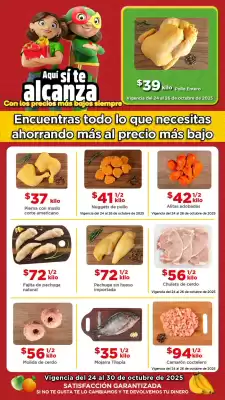 Folleto Bodega Aurrerá (válido hasta 26-10)