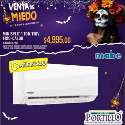 Catálogo Mueblerías Portillo (válido hasta 5-11)