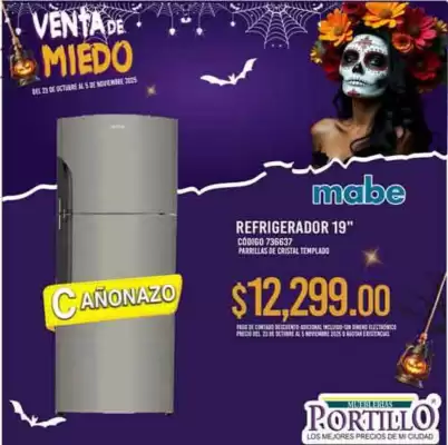 Catálogo Mueblerías Portillo (válido hasta 5-11)