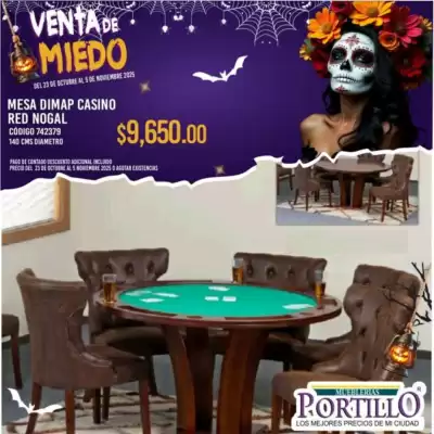 Catálogo Mueblerías Portillo (válido hasta 5-11)