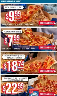 Catálogo Domino's Pizza (válido hasta 8-11)