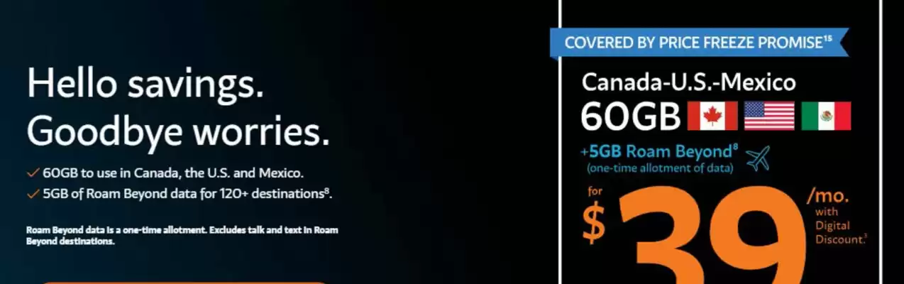 Freedom Mobile flyer (valid until 9-11)