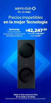 Catálogo Sam's Club (válido hasta 30-10)
