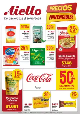 Catálogo Supermercados Aiello (válido hasta 30-10)