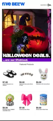 Five Below weekly ad