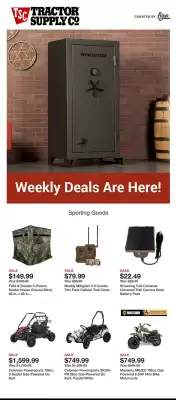 Tractor Supply Company weekly ad