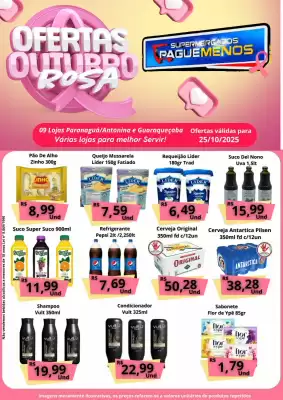 Catálogo Supermercados Pague Menos (válido até 25-10)