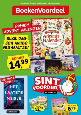 Boekenvoordeel folder (geldig t/m 2-11)