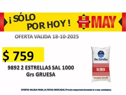 Catálogo Hipermay (válido hasta 3-11)