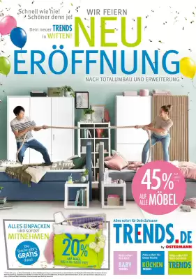 Trends Möbel Prospekt (gültig bis 8-11)