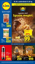 Lidl akciós újság hét 44 Oldal 1