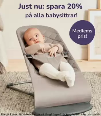 Baby World reklamblad (giltig till och med 26-10)