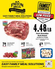 Freson Bros flyer Page 1