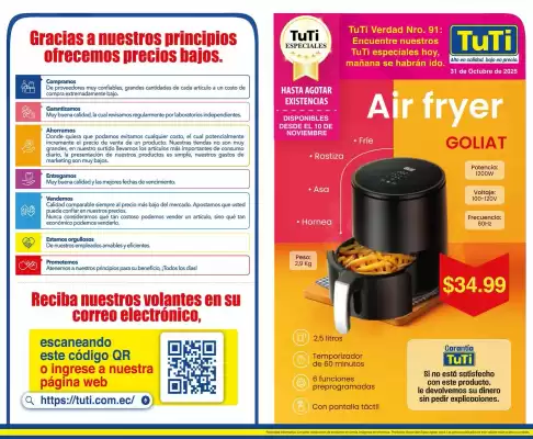 Catálogo TuTi (válido hasta 8-11)