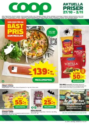 Coop reklamblad (giltig till och med 2-11)
