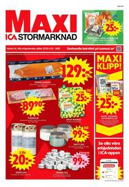 ICA Maxi reklamblad vecka 44 Sida 1