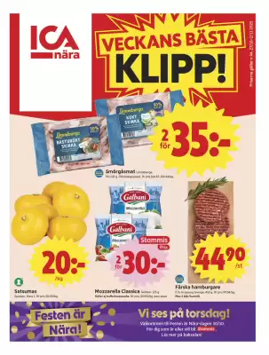 ICA Nära reklamblad (giltig till och med 2-11)