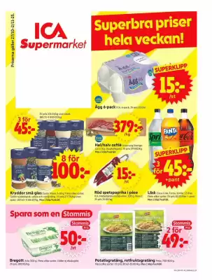 ICA Supermarket reklamblad