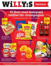 Willys Hemma reklamblad vecka 44 Sida 1