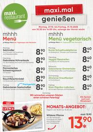 Maximarkt Flugblatt Seite 1