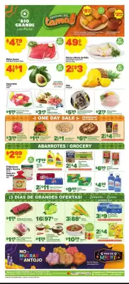El Rio Grande weekly ad (valid until 28-10)