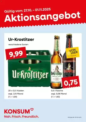 Konsum Leipzig Prospekt (gültig bis 1-11)