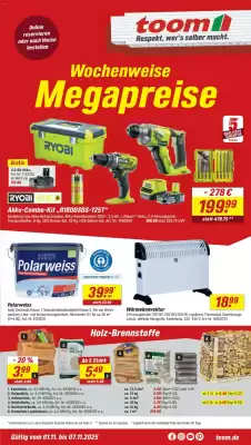 Toom Baumarkt Prospekt (gültig bis 7-11)