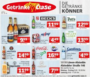 Getränke Oase Prospekt Seite 1