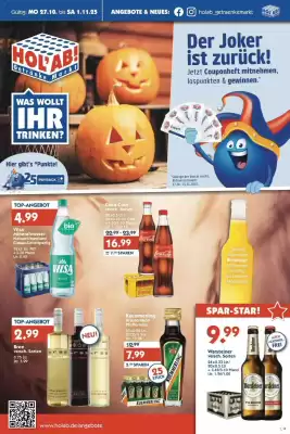 Hol'ab Getränkemarkt Prospekt (gültig bis 1-11)
