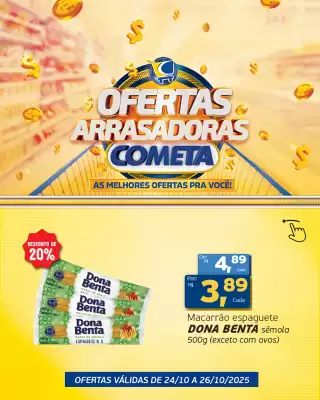 Encarte Cometa Supermercados (válido até 26-10)