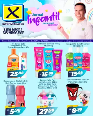 Folheto X Supermercados